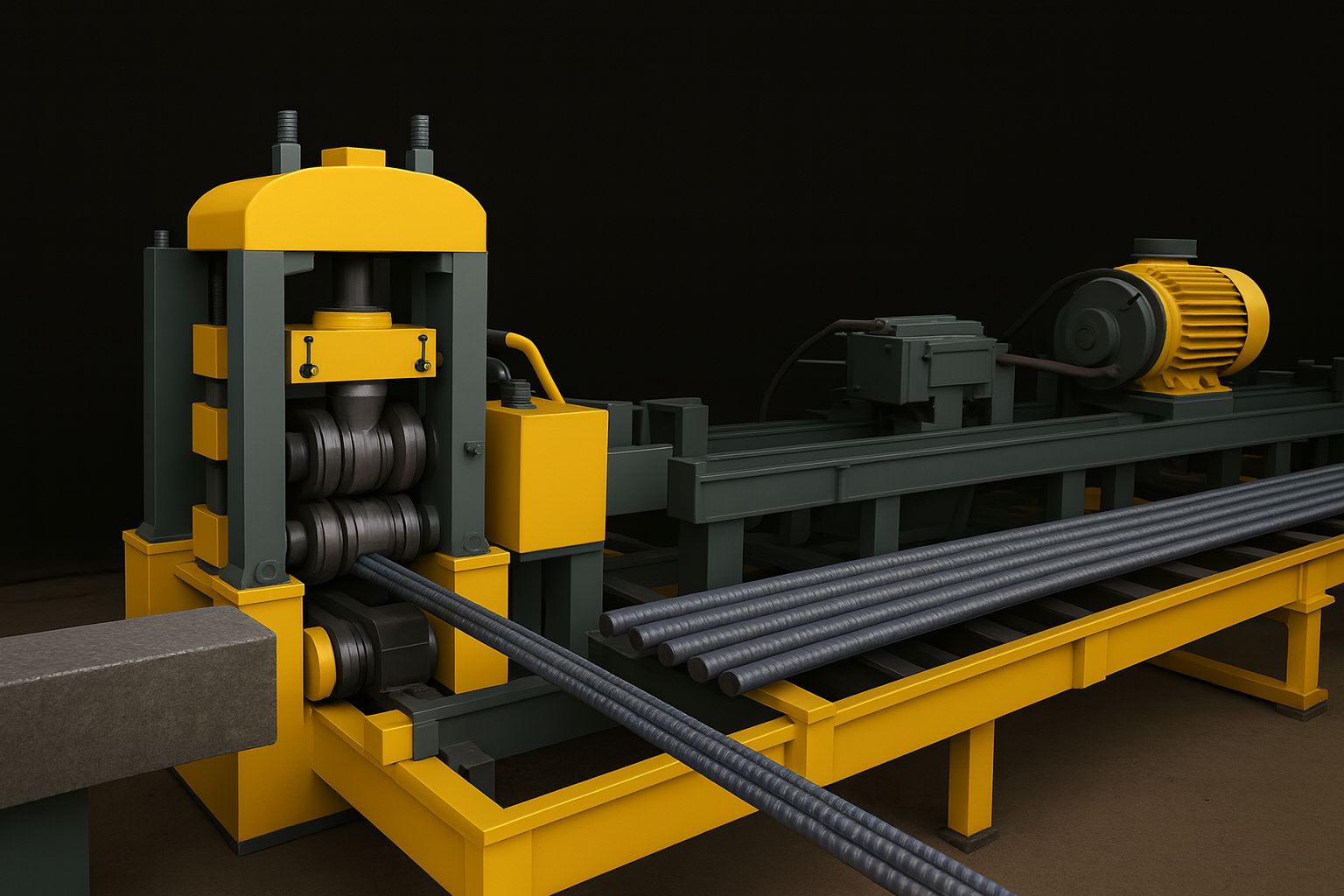 خط تولید میلگرد از شمش