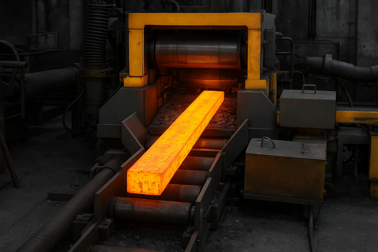 خط تولید شمش از ضایعات آهن