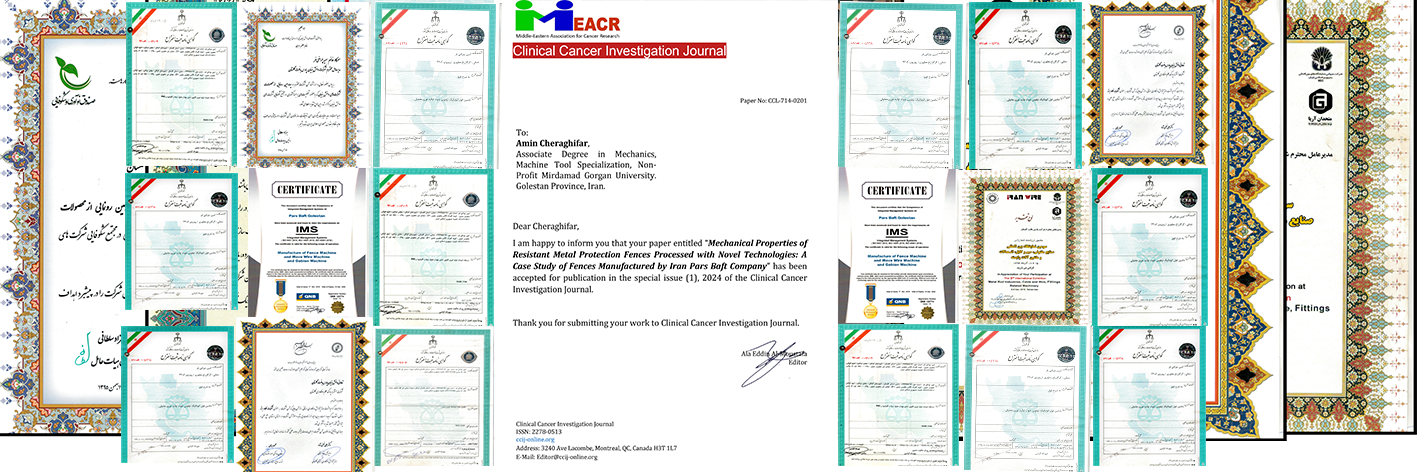 <br><b>موفق به دریافت بیش از 20 اختراع و مقالات علمی  و پتنت بین المللی  از کشور امریکا <small><u>توضیحات بیشتر ...